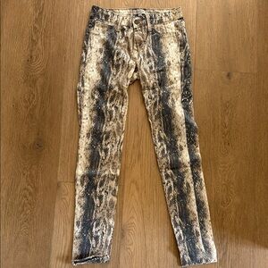 Women’s Snake Print Jeans